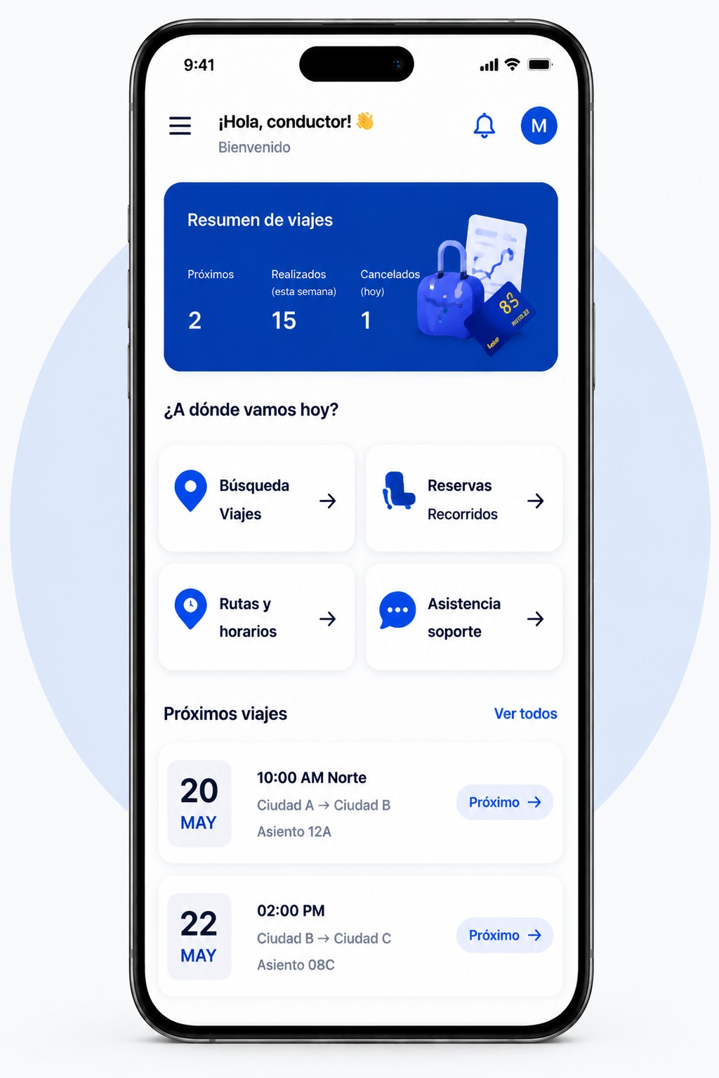 App perfil operativo